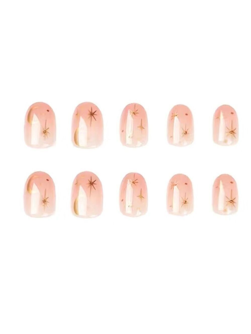 Celestial Skies - Nail Junkie - full artificial nail set - Picture 4 of 6